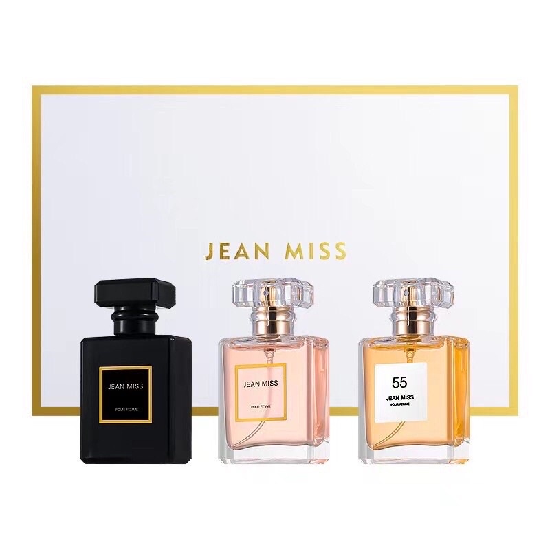 Kingstar JEAN MISS temperament ladies perfume set black cocoa fresh and