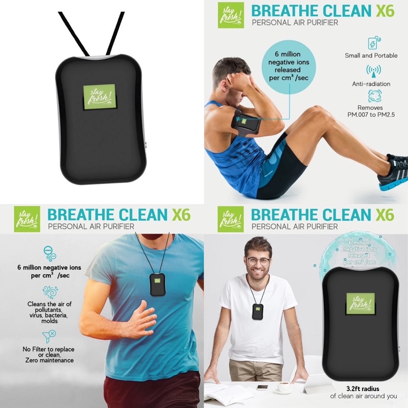 breathe clean personal air purifier