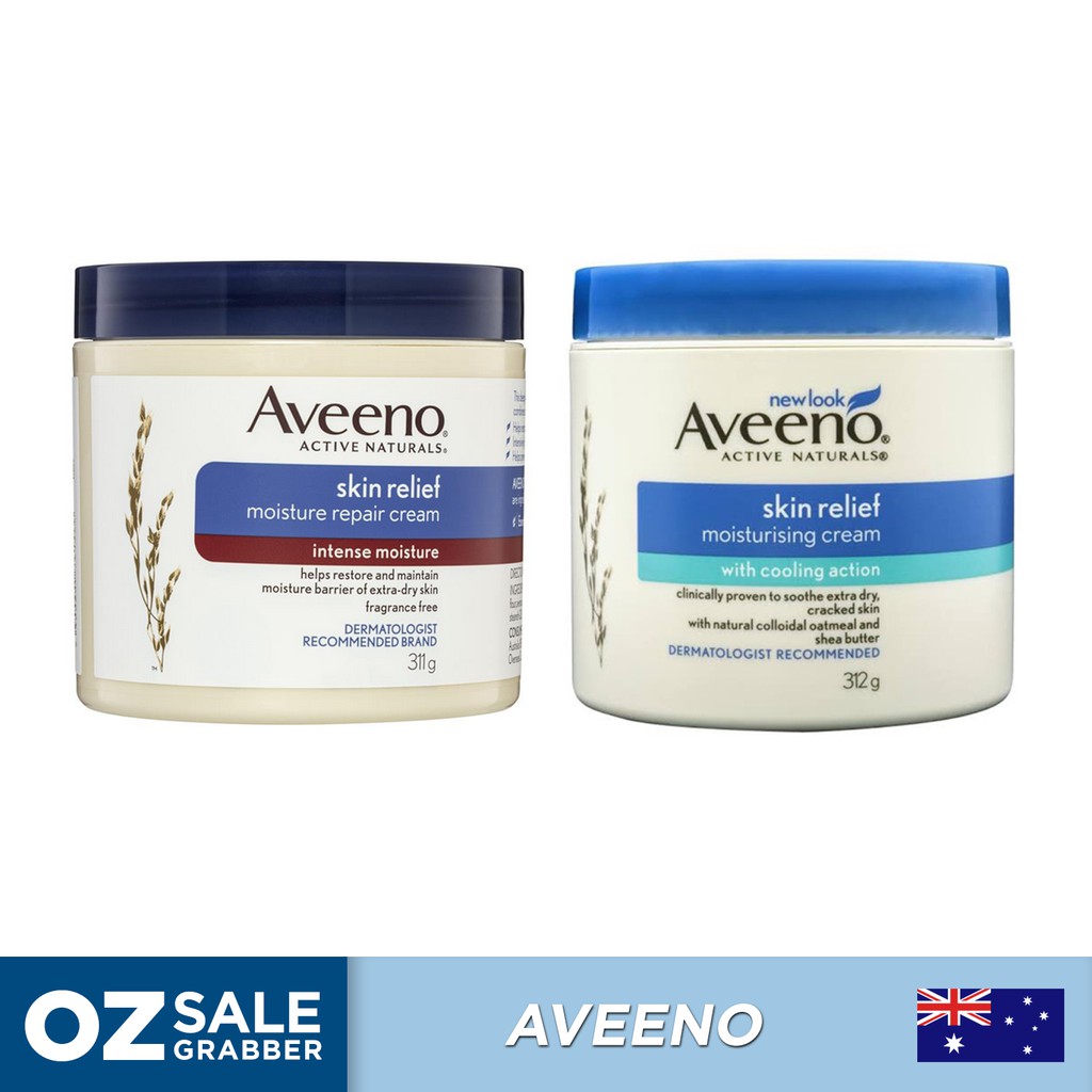 aveeno skin relief moisture repair cream 311g