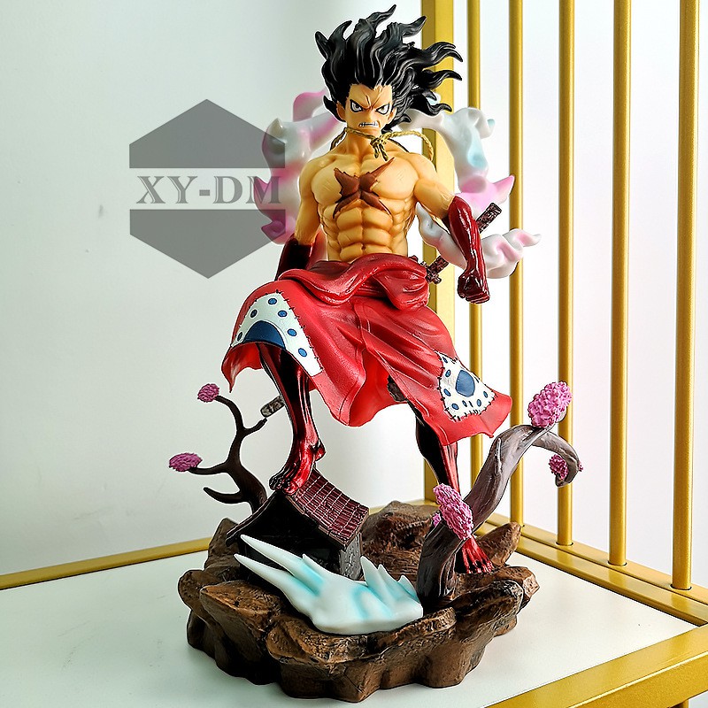 One Piece Monkey D Luffy Snake Man Gear Fourth Action Figure 33cm Land Of Wano Luffy Figure Shopee Philippines