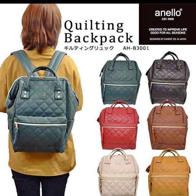 anello quilting backpack