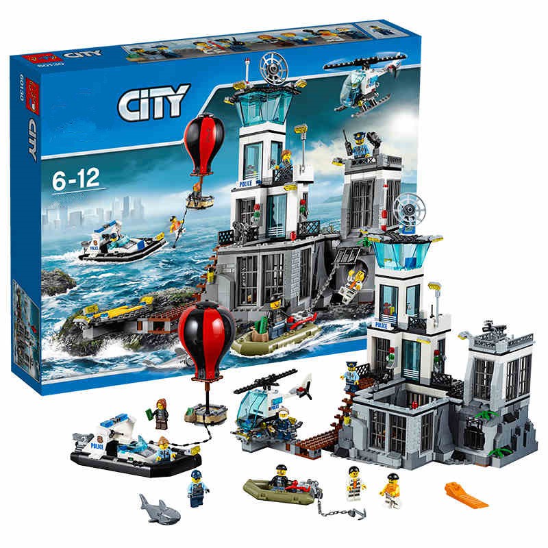 lego city police island