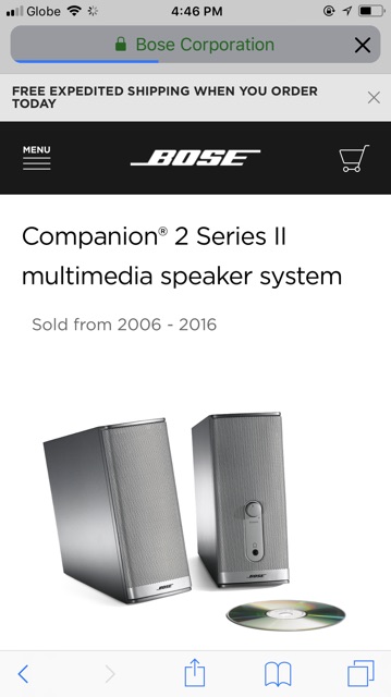 bose companion 2 price