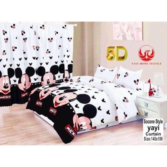 Mickey Mouse Bedsheet Set