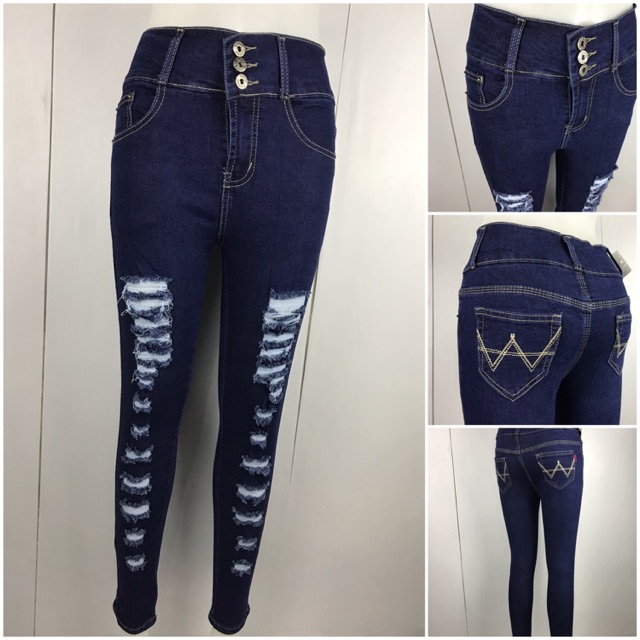 ripped jeans slim