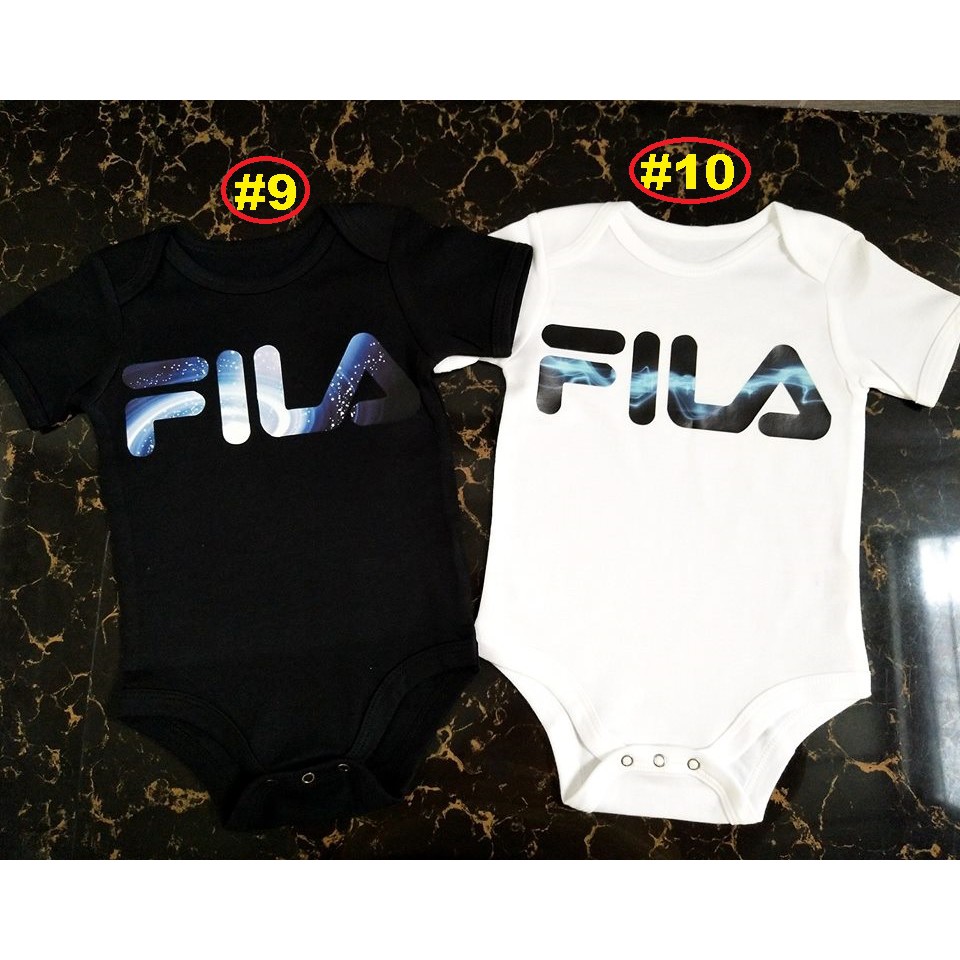 baby fila onesie