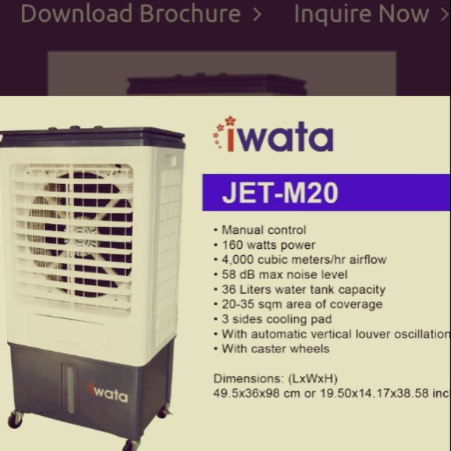 promo air cooler