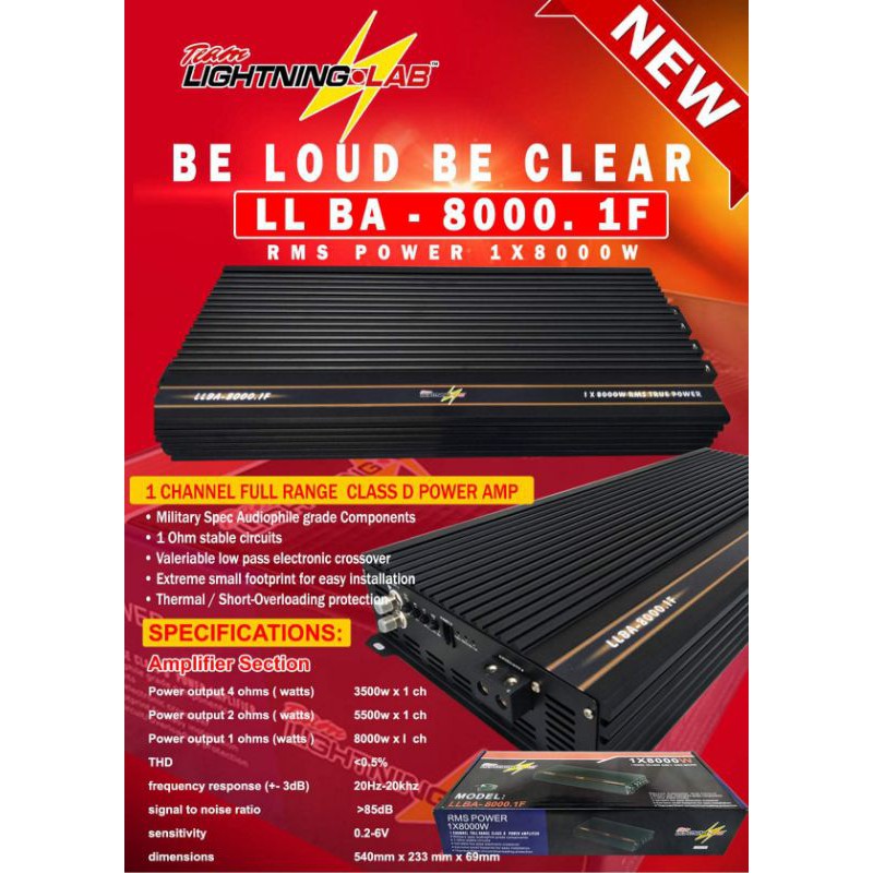 Lightning Lab Amplifiers for car Shopee Philippines