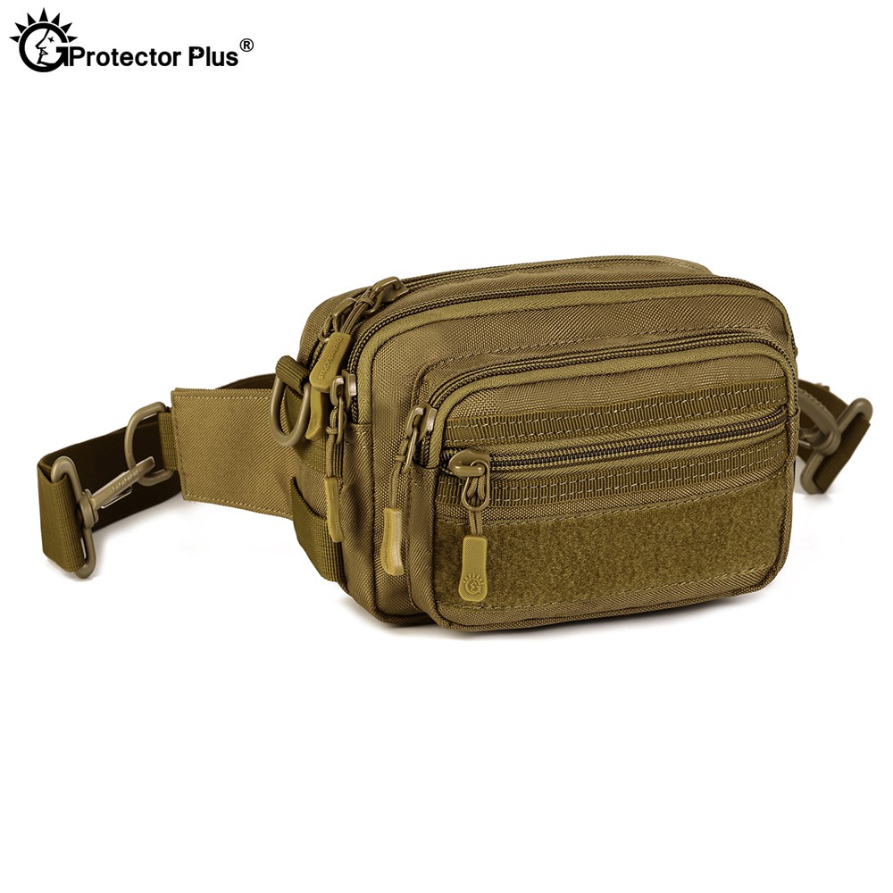 PROTECTOR PLUS Multipurpose Handbag Men Tactical Molle Messenger Bag ...