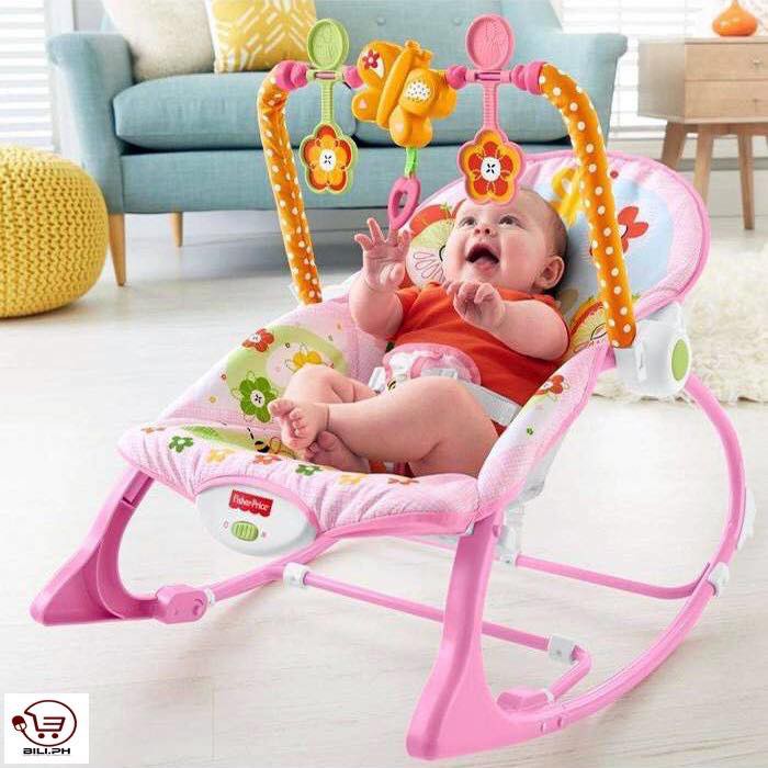 fisher price baby swing pink butterfly