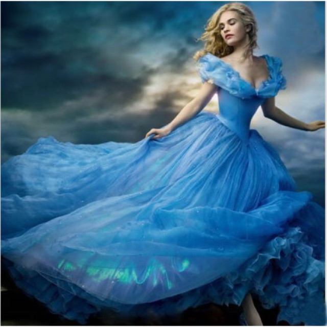 cinderella inspired ball gown