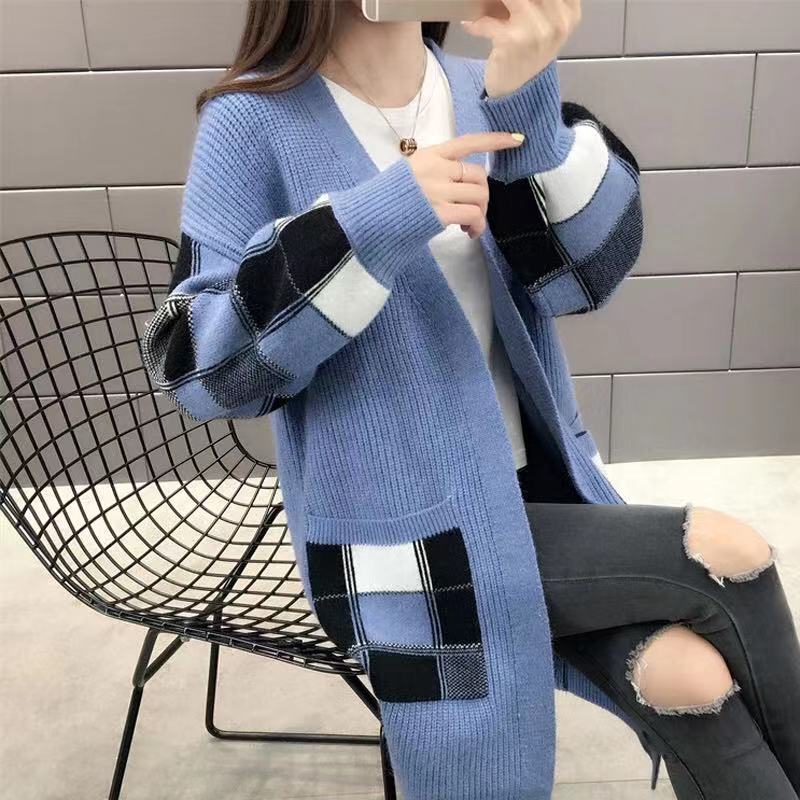 long sleeve sweater coat