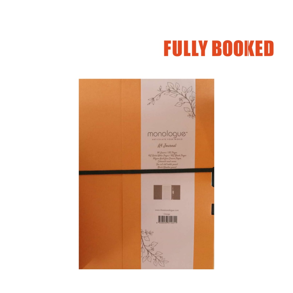 Monologue A4 Journal (Orange) Shopee Philippines