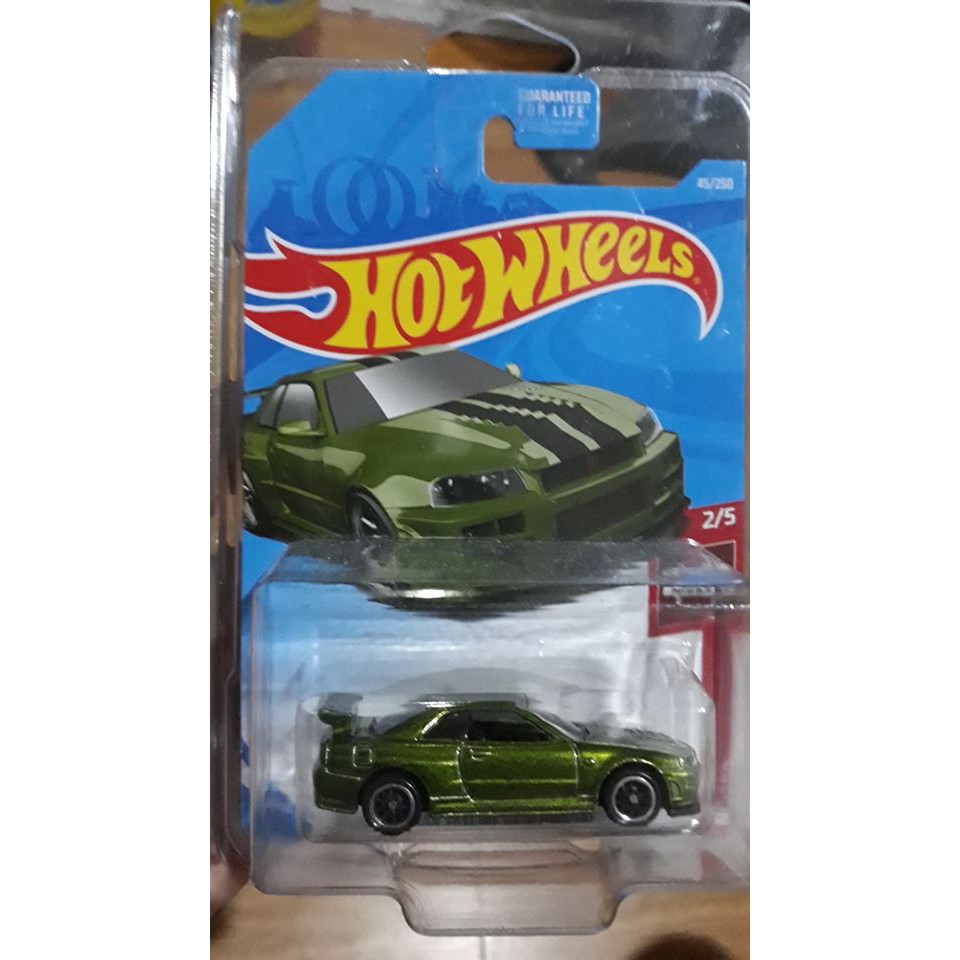 hot wheels nissan skyline gtr r34