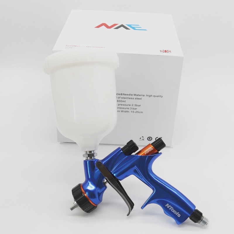 NVE Spray Gun 1.3mm Stainless Steel Nozzle Air Spray Gun /WaterBased