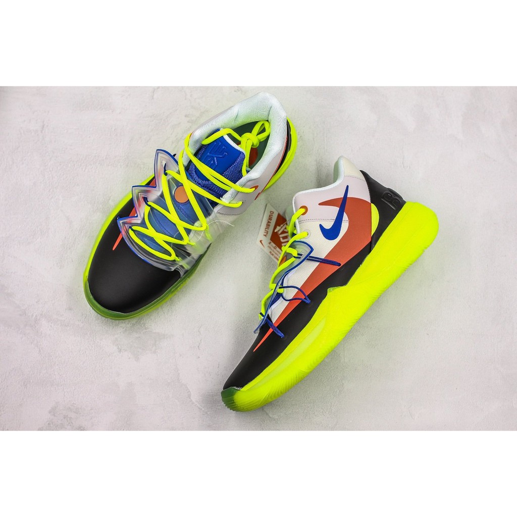 Nike Kyrie 5 'BHM' Black White Shopee Indonesia