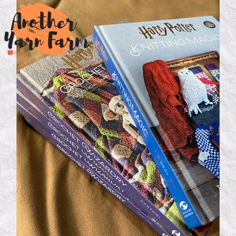Harry Potter Crochet Wizardry: The official Harry Potter crochet pattern  book: : Sartori, Lee: 9781911663638: Books