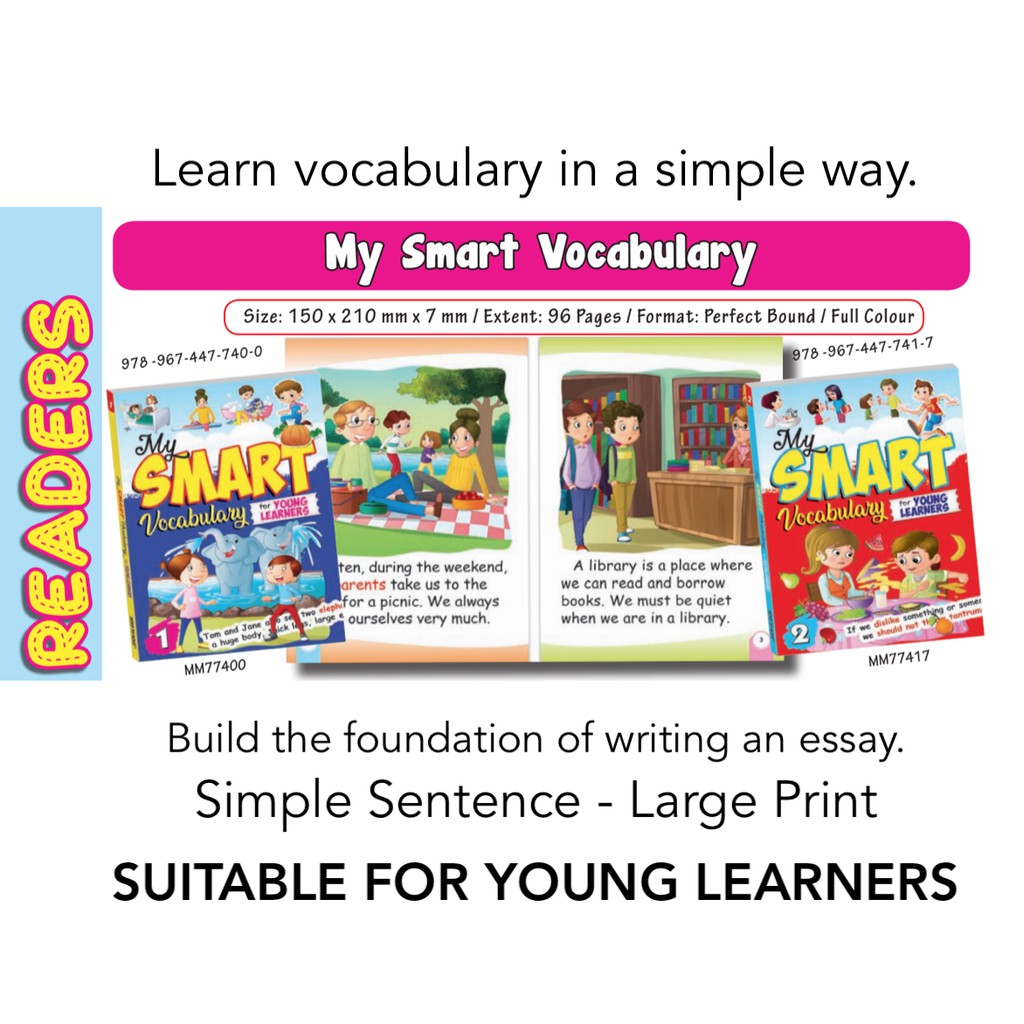 Mind To Mind MY SMART VOCABULARY Learning Book for Children