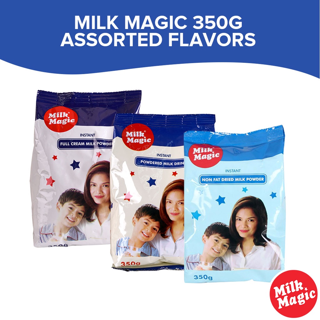 Milk Magic 350g Assorted Flavor Healthy Drink Baon Pack Shopee