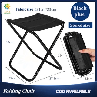 【COD】Portable Outdoor Folding Chair Seat Outdoor Fishing Camping Beach Folding Chair Mazza Mini