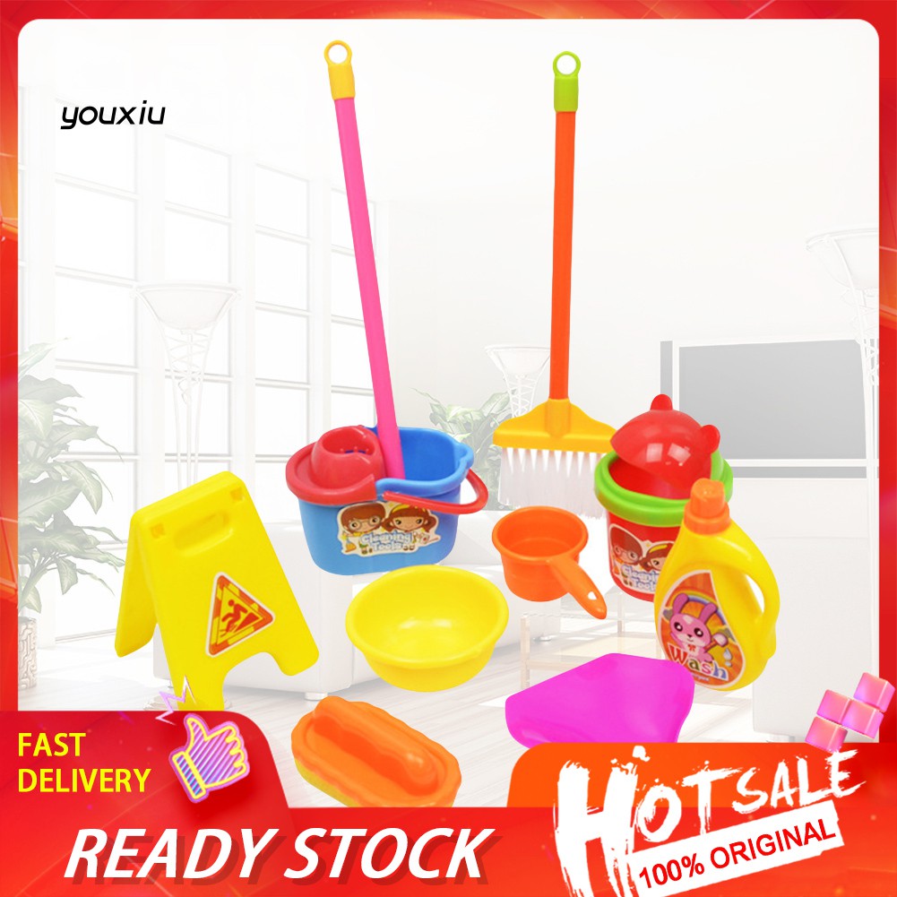 toy mop and bucket set