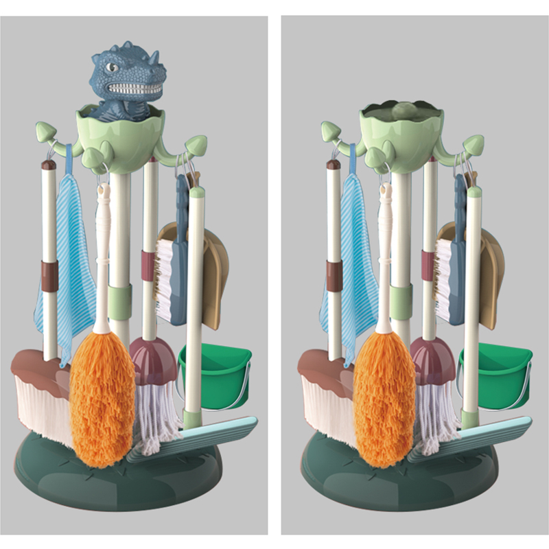 children's brush and mop set