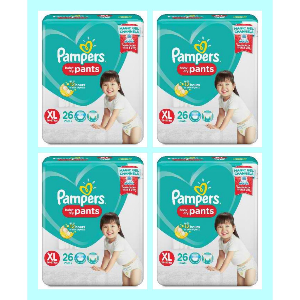 pampers pants extra large