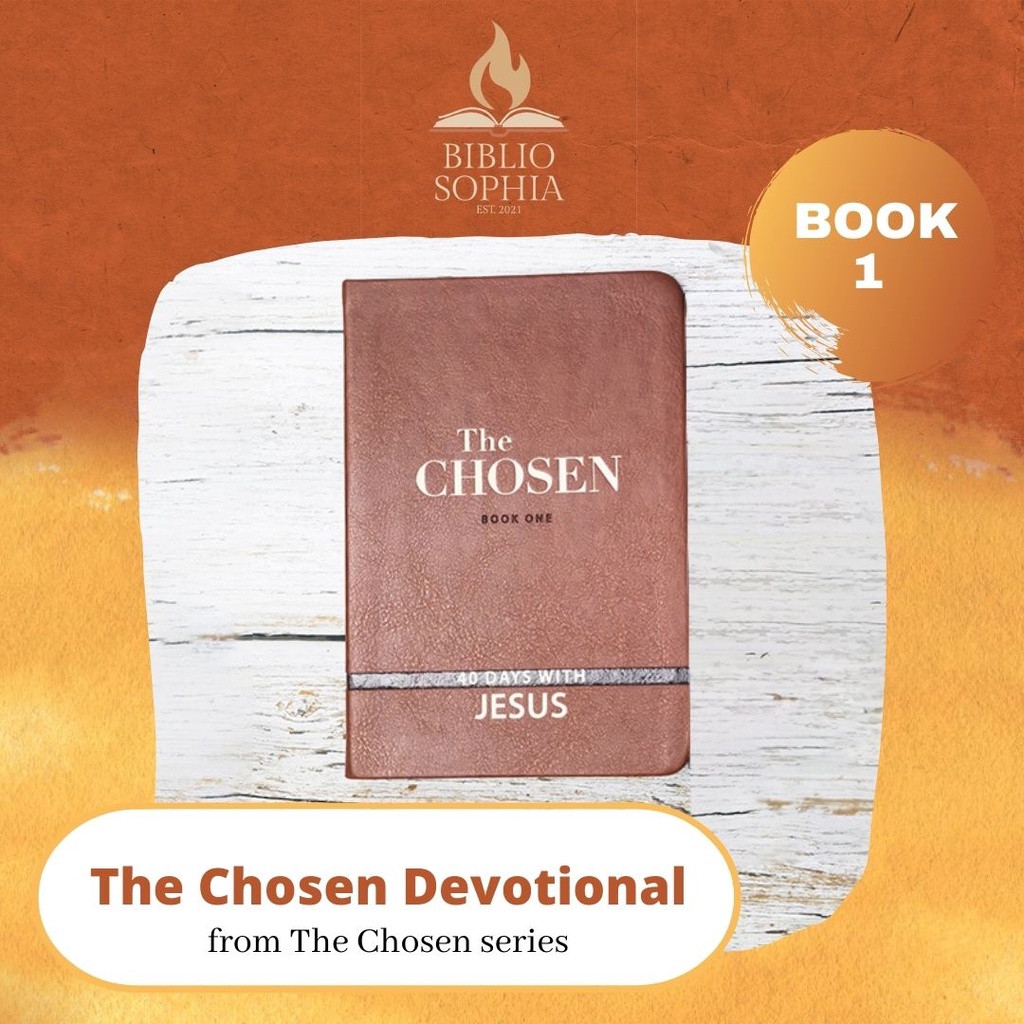 The Chosen 40 Days With Jesus Devotional Book 1(inspired by The Chosen TV series) Shopee