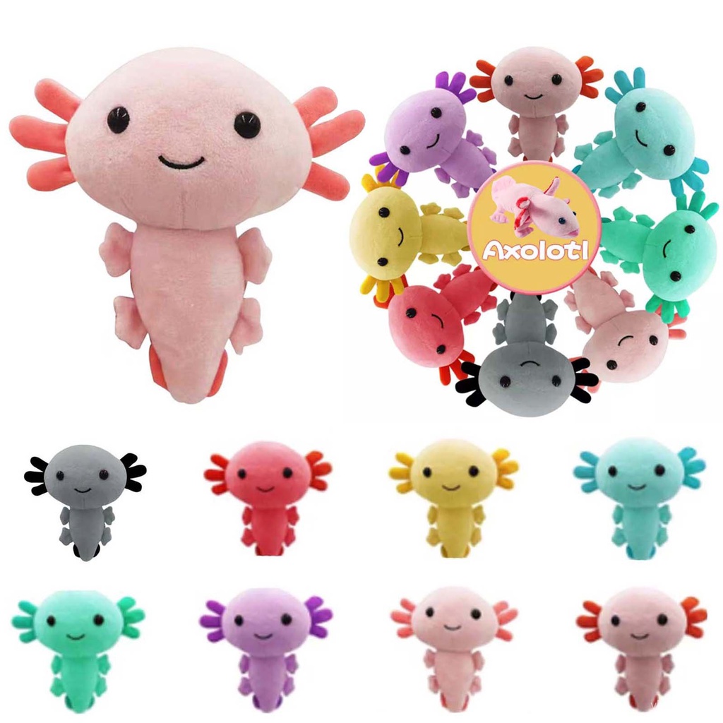 IJEI Kawaii Axolotl Plush Toy Axolotl Toy Axolotl Fish Axolotl Plushies ...