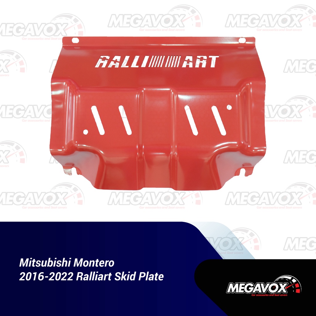 Mitsubishi Montero 20162022 Ralliart Skid Plate Shopee Philippines