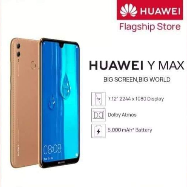 Gedrag klinker gesponsord Huawei Y Max 4G/128G | Shopee Philippines