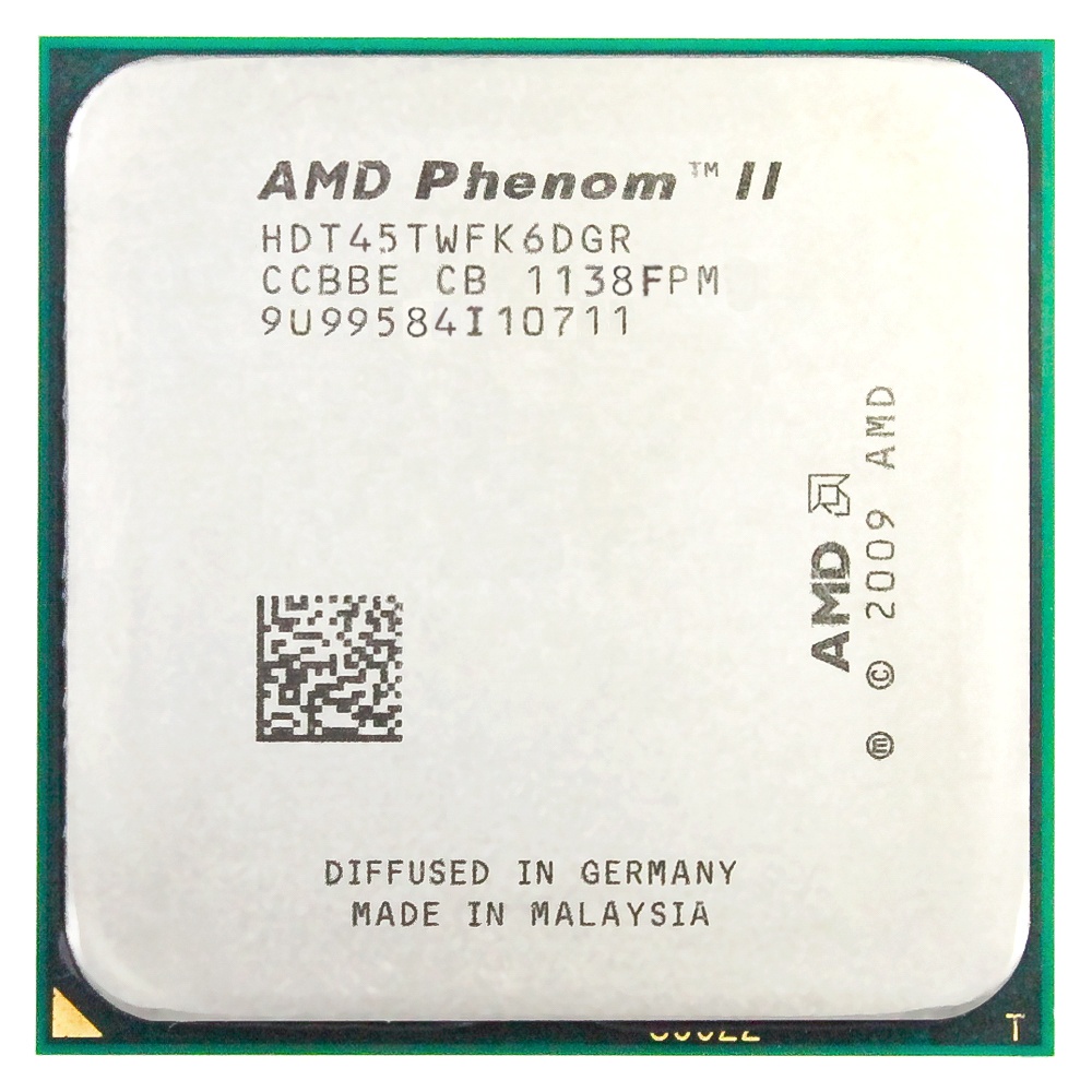 AMD Phenom II X6 1035t 1055T 1045 1065t 1090t 1100T AM3 six-core ...