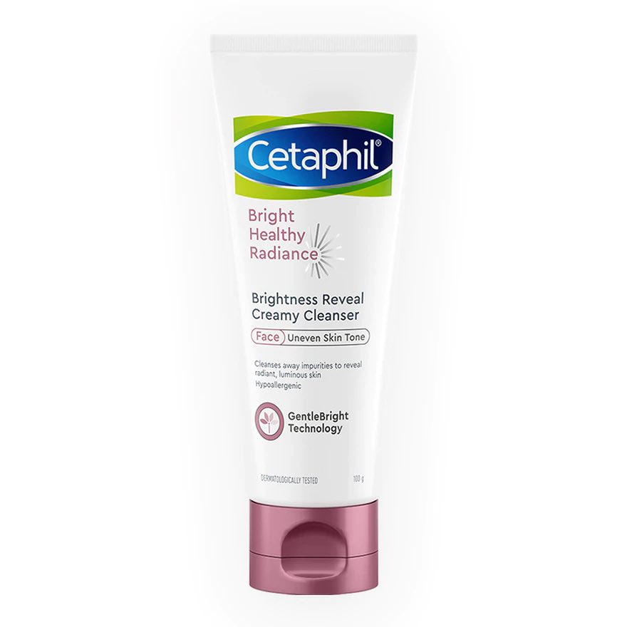 ( 2 bottles ) CETAPHIL Bright Healthy Radiance Brightness Reveal Creamy Cleanser 100g