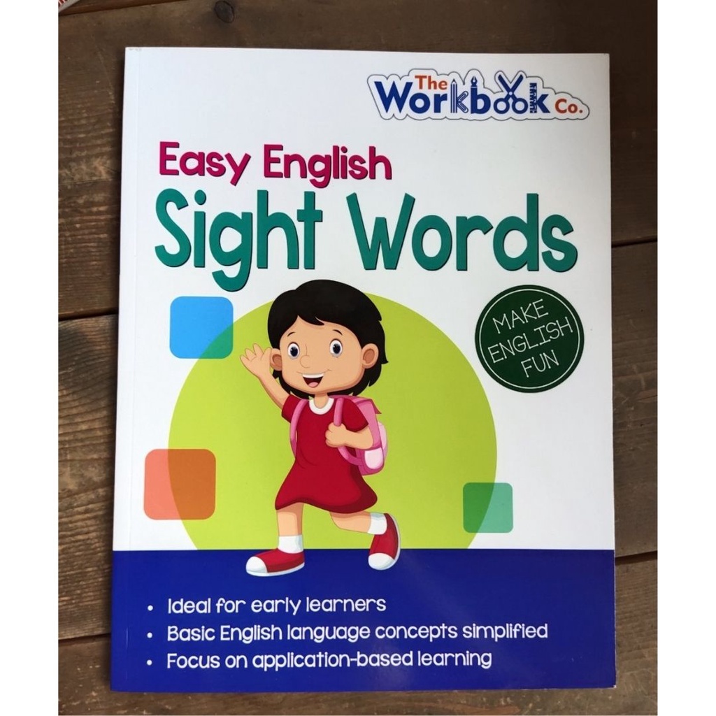 Kindergarten Sight Words Workbook Pdf