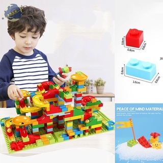 BEK Kids Toys Variety Slide 168pcs Funny Blocks DIY Assembly Puzzle ...