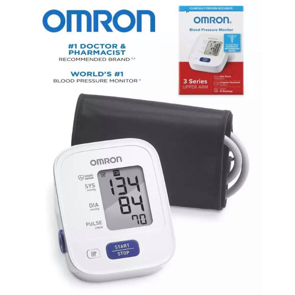 Omron 3 Series Upper Arm Blood Pressure Monitor | Shopee Philippines