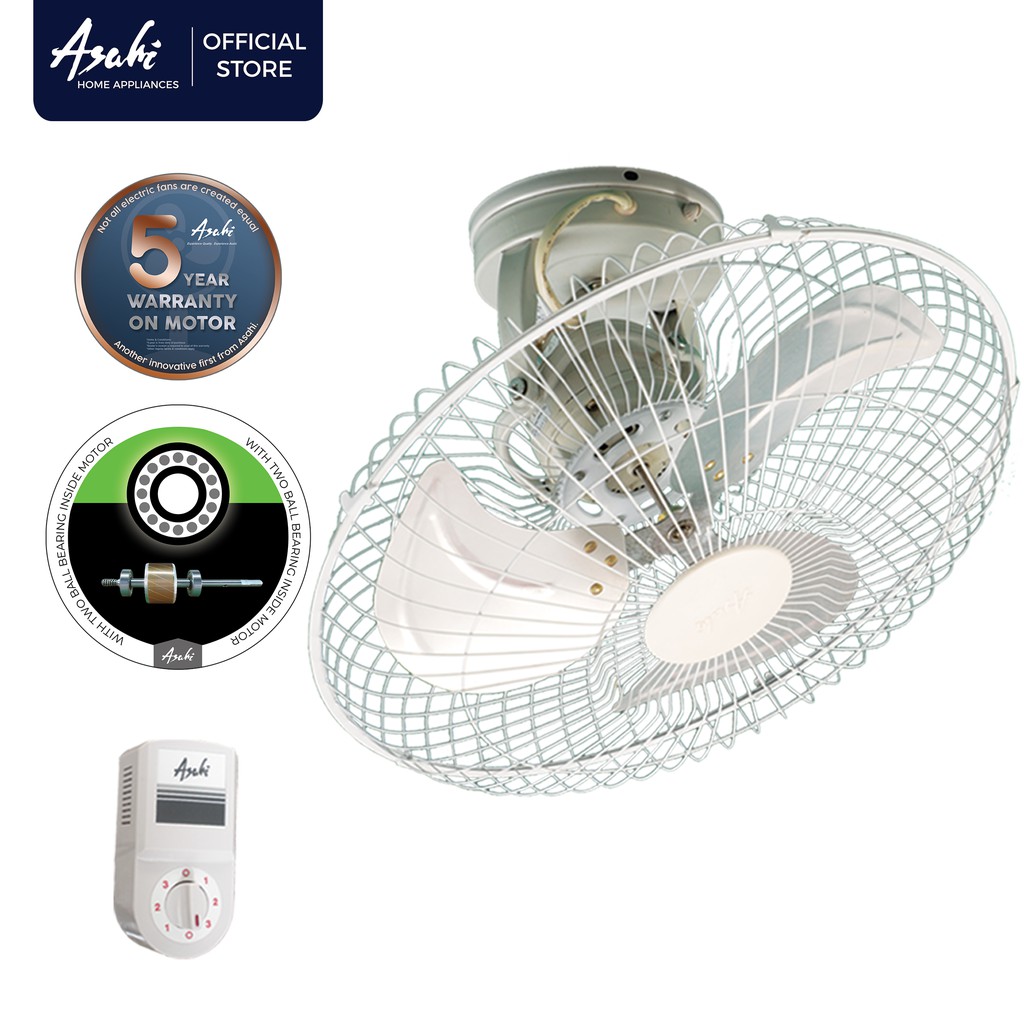 Asahi CF 822 Ceiling Fan 18" Alumimum Fan Blade Shopee Philippines