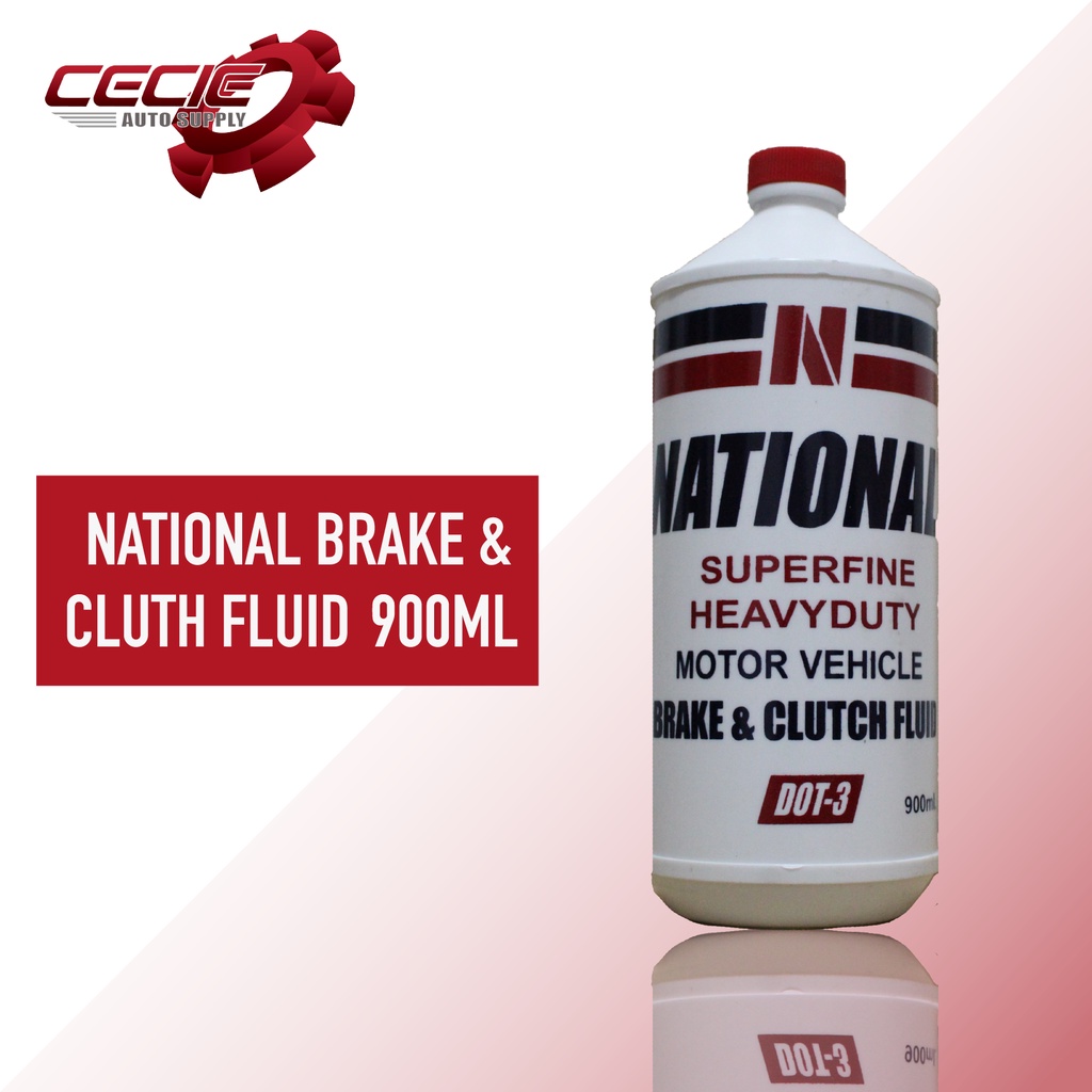 National Brake & Clutch Fluid 900ml with free t shirt Shopee Philippines
