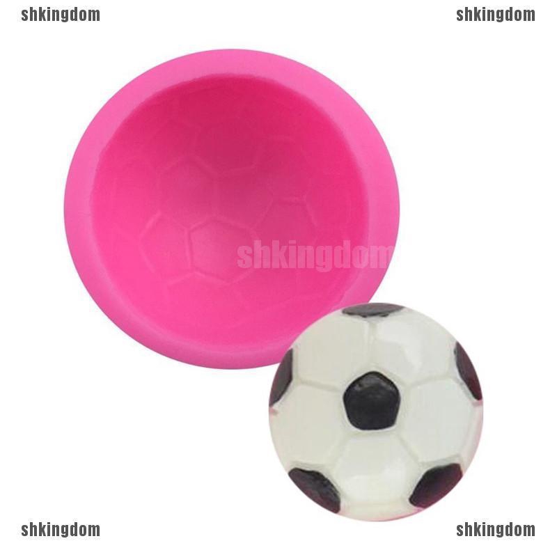 Novelty Football Mould Silicone Mold Ball Soap Sugar Molds Cake