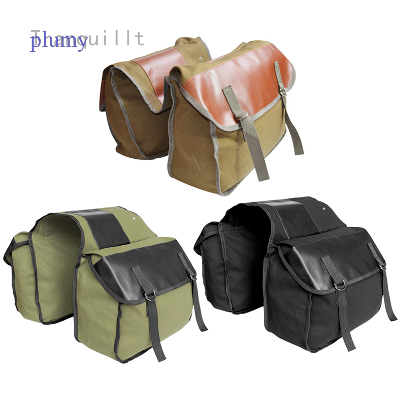 canvas panniers