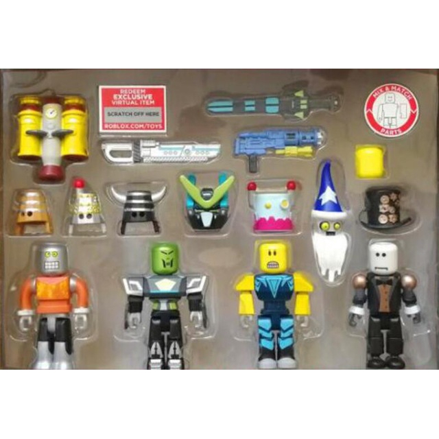 Roblox Neverland Lagoon Mermaid Toy Figure 6 Pack Roblox Robot Riot Mix And Match 4 Action Figures Shopee Philippines - roblox mix match dance your blox off figure 4 pack set