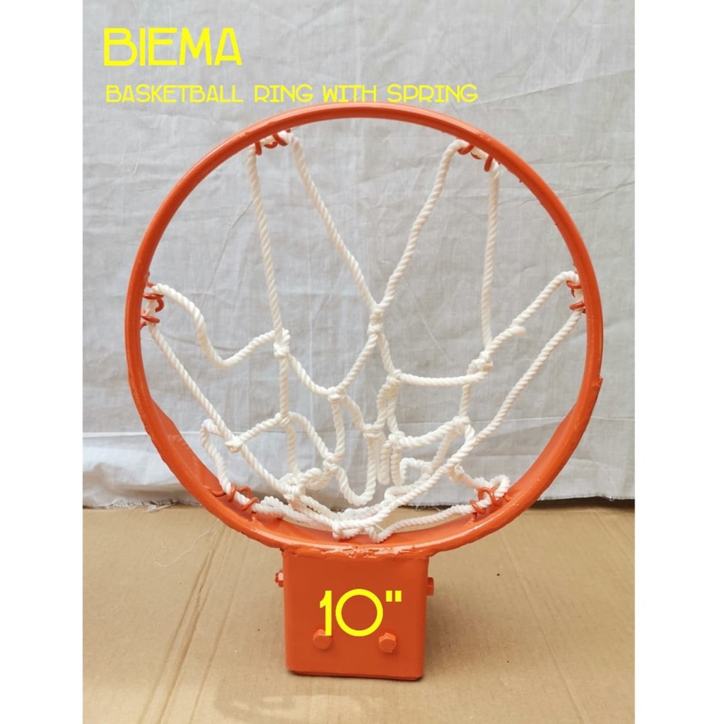 Basketball Ring 10" with Dual Spring and Net Included Shopee Philippines