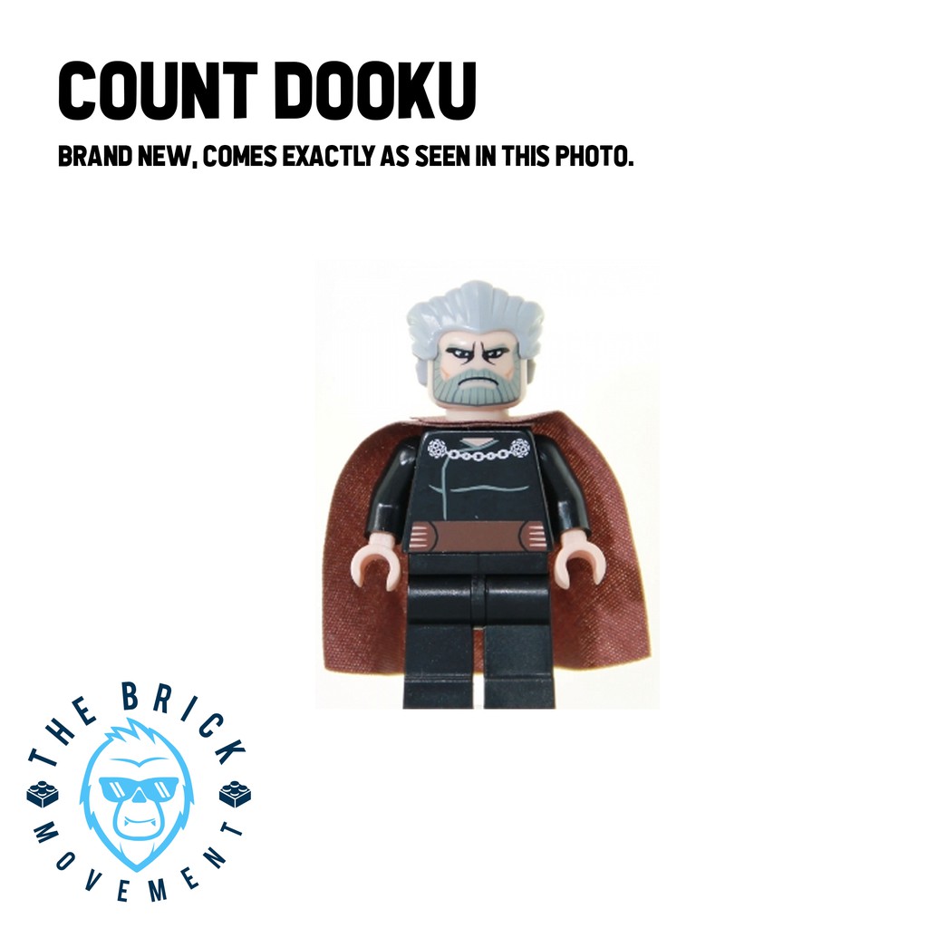 lego count dooku minifigure