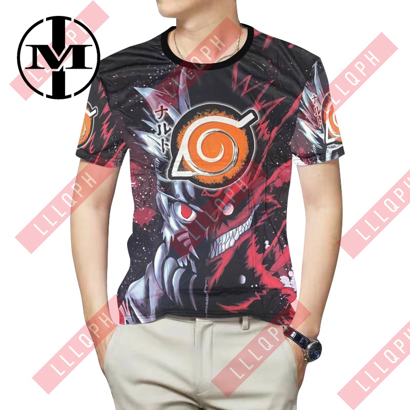 Lucky #T392 naruto t shirt Jersey Motorcycle T-shirt motor Cycling Jersey Anime Design