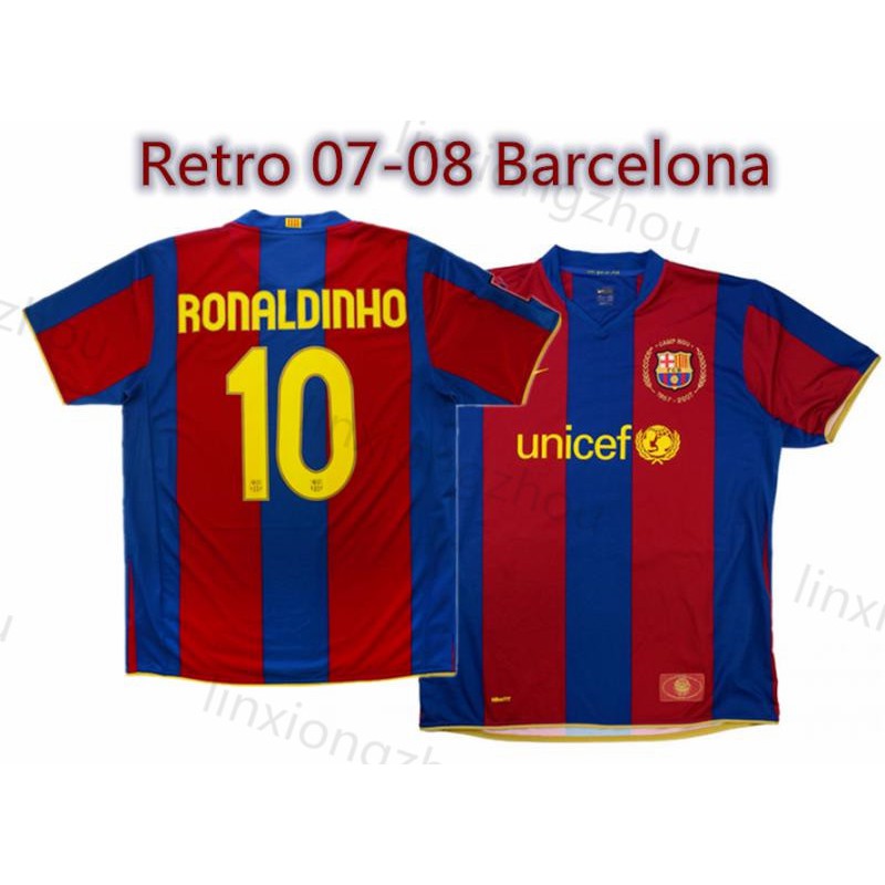 ronaldinho barcelona jersey