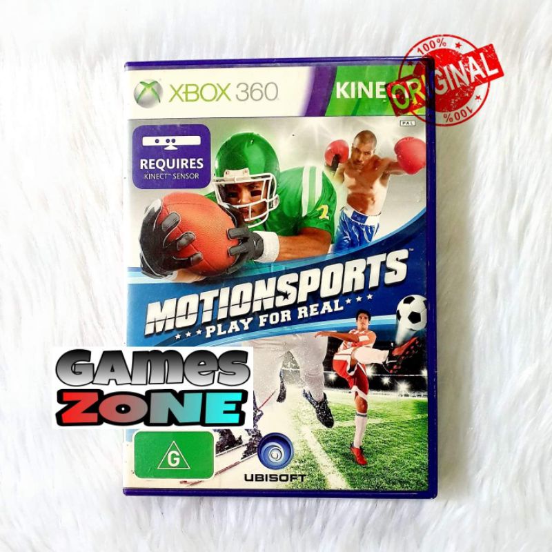 Xbox 360 Game Kinect Motion Sports (with freebie) Shopee Philippines