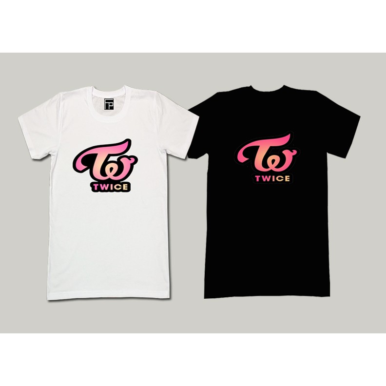 Twice Logo Shirt Printed Once Shopee Philippines