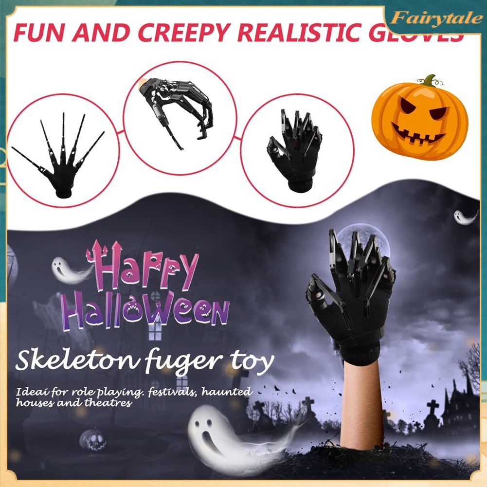 Halloween Decoration Articulated Fingers Flexible Joint Finger