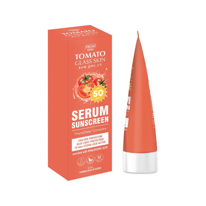 FRESH SKINLAB Tomato glass skin serum sunscreen SPF50 PA++ Shopee Philippines
