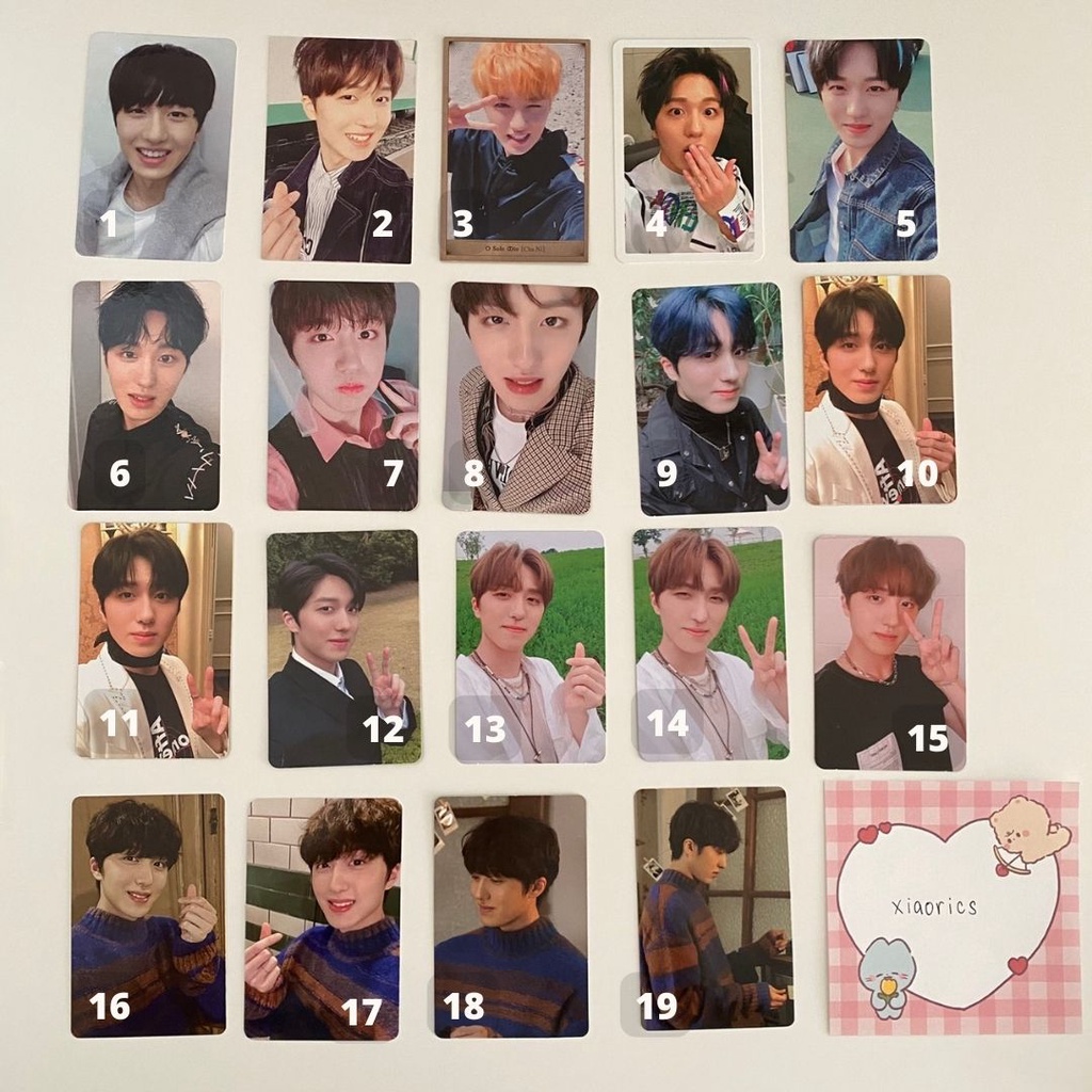 SF9 Chani Photocards (1/2) | Shopee Philippines